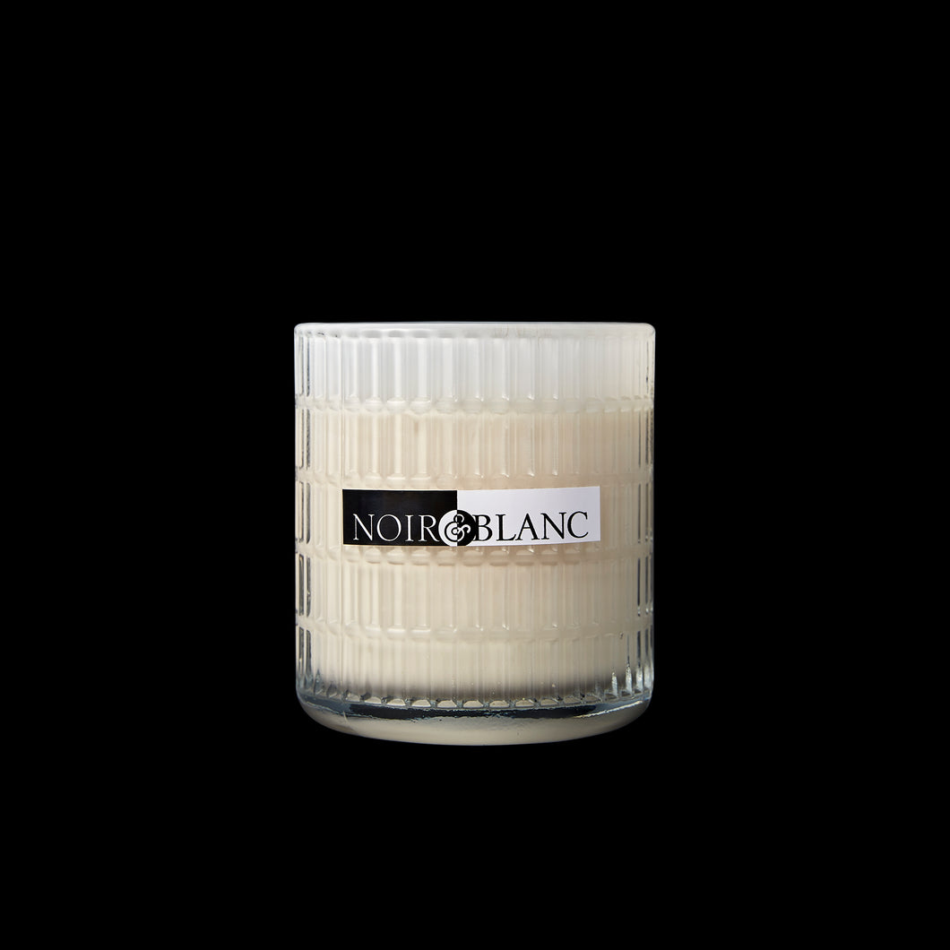 NOIR&BLANC PARFUME CANDLES CUT GLASS WHITE