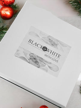 CHRISTMAS GIFT BOX CANDLE & ROOM FRAGRANCE DELUXE COLLECTION SMALL WHITE